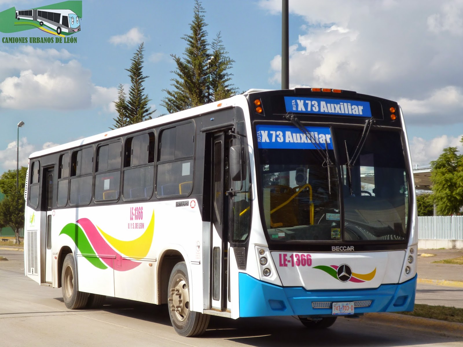 Camiones Urbanos de León, Guanajuato.
