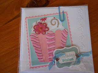 Cupcake Theme Card