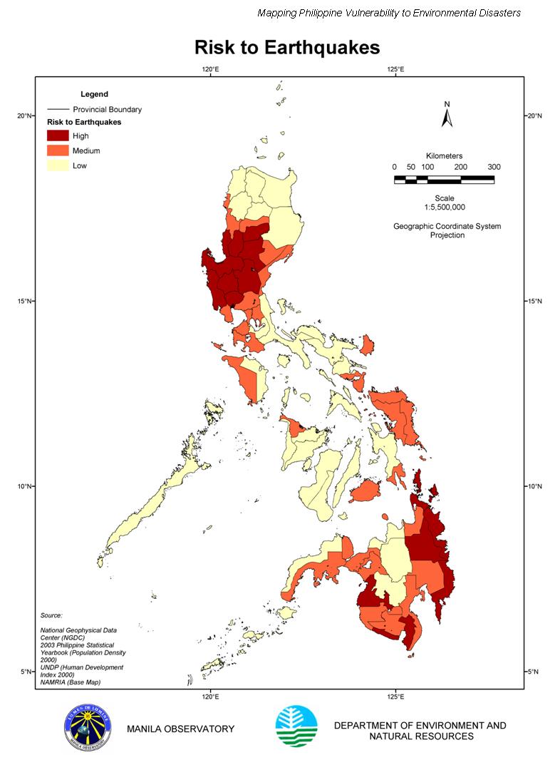 Flood Hazard Map Of Philippines