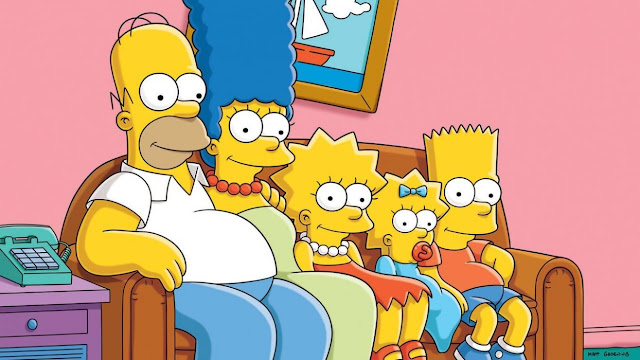 Familia Simpsons, dibujos animados.