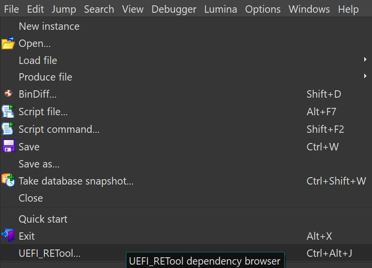 uefitool vs uefitool vs