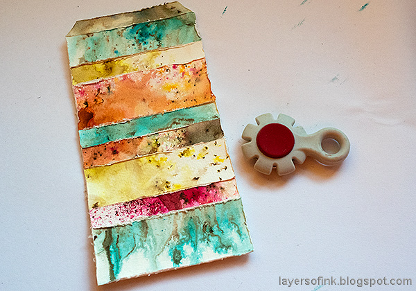 Layers of ink - Nautical Tag Tutorial by Anna-Karin Evaldsson
