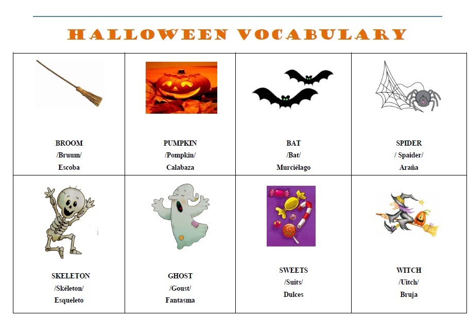 English in Company HALLOWEEN VOCABULARY