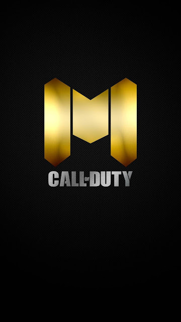 call of duty mobile logo wallpaper