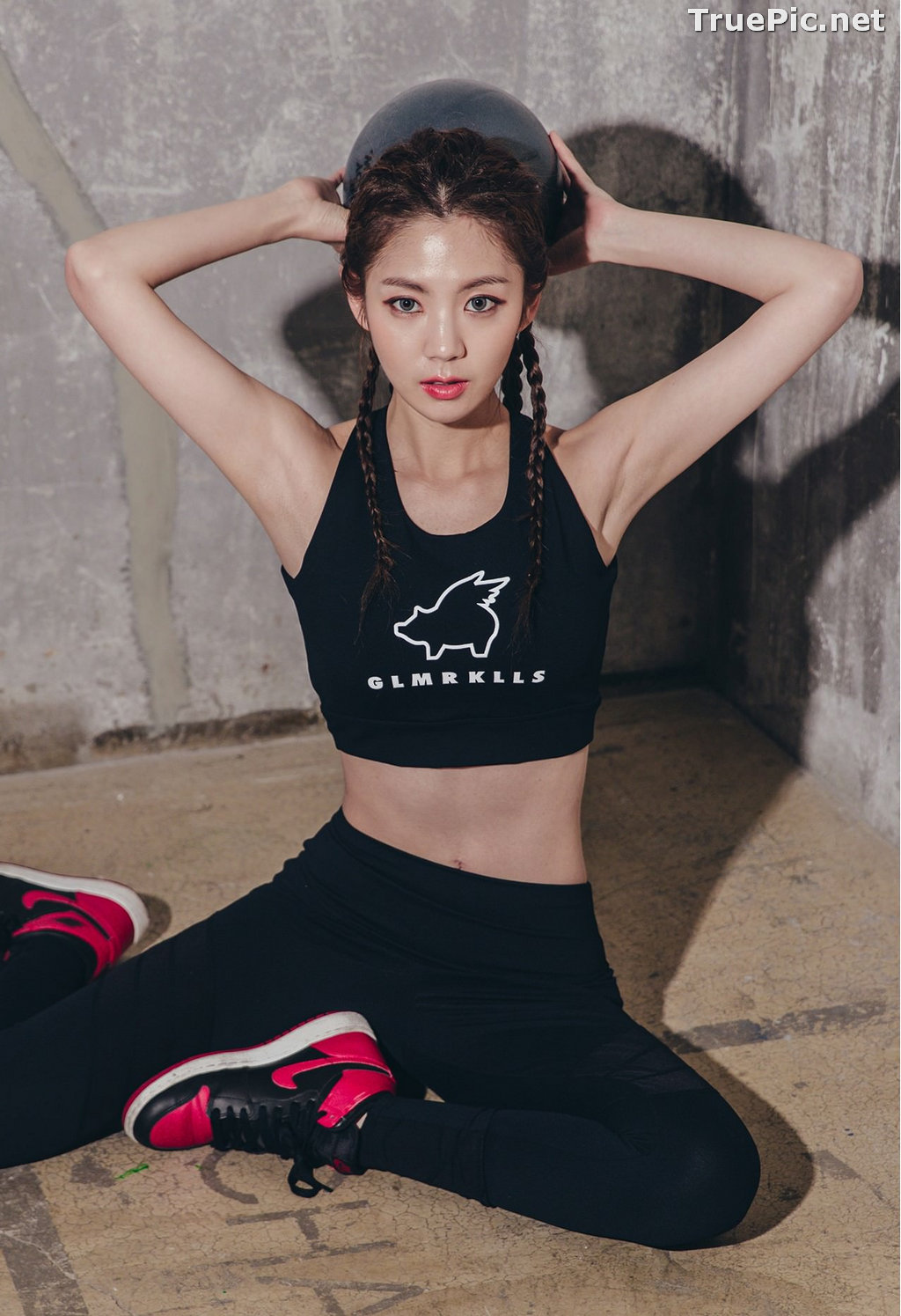 Image Korean Fashion Model - Lee Chae Eun - Fitness Set Collection #1 - TruePic.net - Picture-71