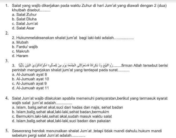 Mempersiapkan Diri Menuju Keberhasilan: Contoh Soal UKK Kelas 7 Semester 2 Kurikulum 2013
