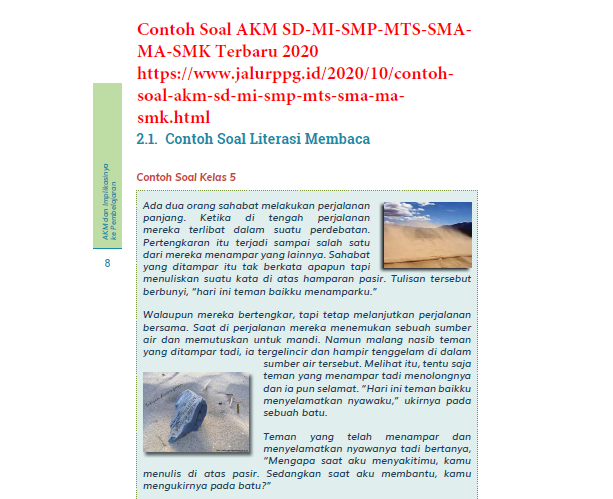 Get Contoh Soal Akm Guru Bk Smp Download Contoh Soal Akm Online Sd Smp Sma Literasi Dan Numerasi السلام عليكم و رحمة الله و بركاته