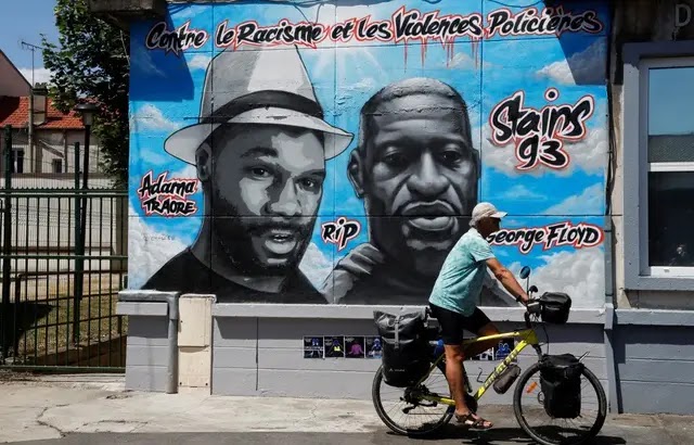Seine-Saint-Denis : Le maire PCF de Stains Azzédine Taïbi mis en demeure de modifier la fresque sur Adama Traoré et George Floyd