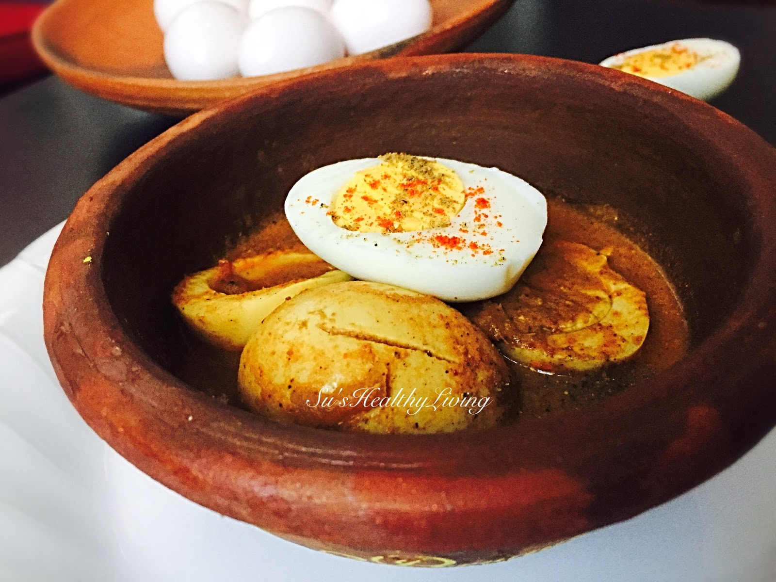 Mangalorean Egg Curry with coconut