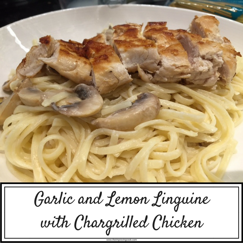 Garlic and Lemon Linguine with Chargrilled Chicken