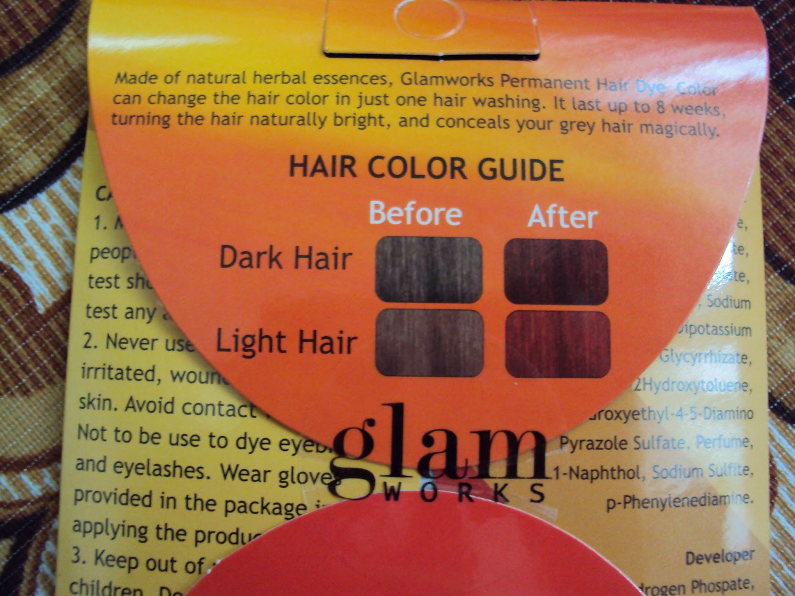 Judy's Little Obsessions ♥ ♥ REVIEW Glamworks Permanent Hair Dye