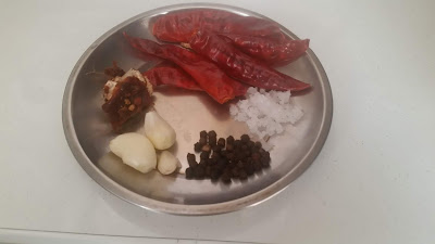 Ingredients for Upsaaru Khara