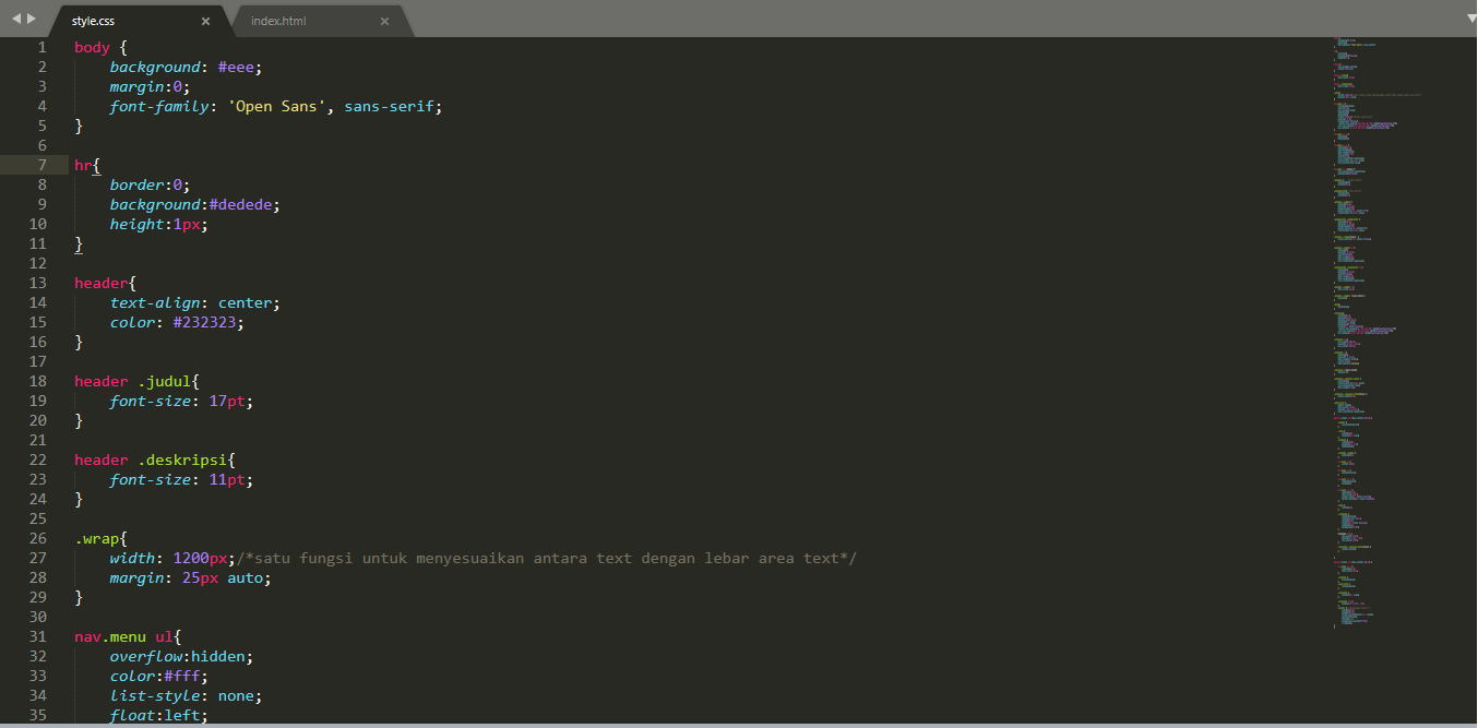 Catatan Kita : CONTOH RESPONSIVE WEB DESIGN-CSS DAN HTML