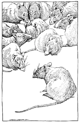 Drawing of Rats; Charles Livingston Bull
