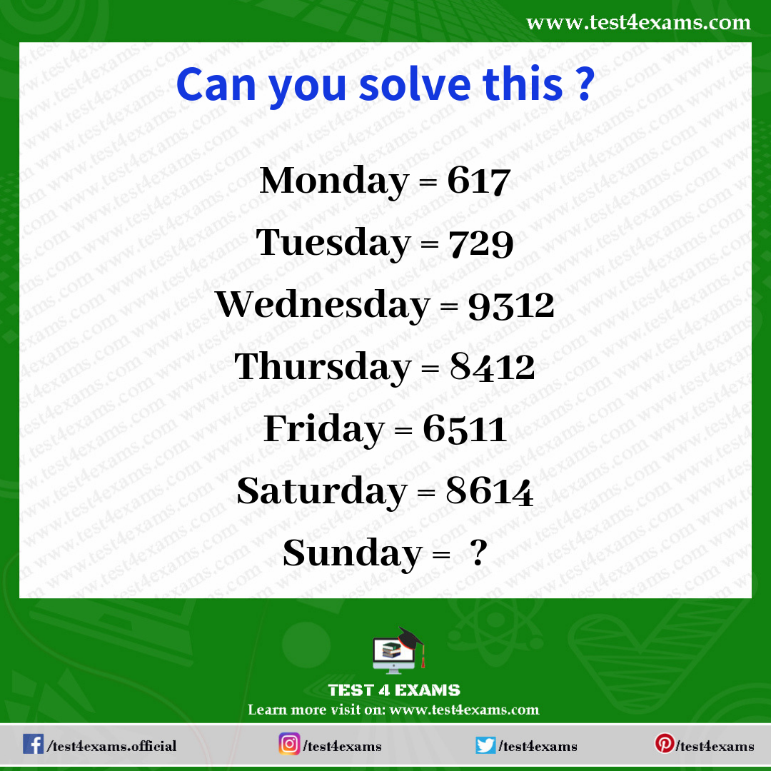 Puzzle 1029 Test 4 Exams