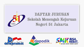Daftar Jurusan SMK Negeri 51 Jakarta Timur