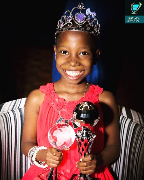 Nice one! Child Comedianne, Emmanuella Wins Pan Africa Comedy Award In