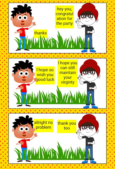 Tonti Baris Berbaris Congratulation Hope And Wish