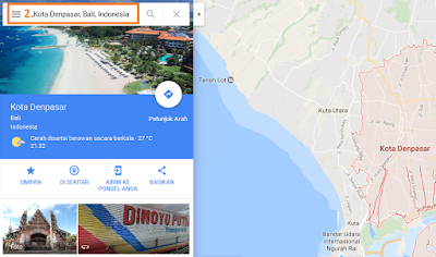 Cara Memasang Peta Google Map di Postingan Website atau Blog