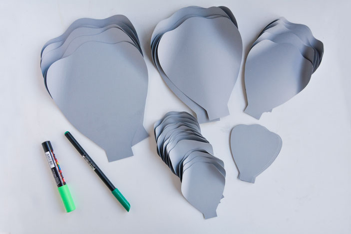 redondear la parte superior