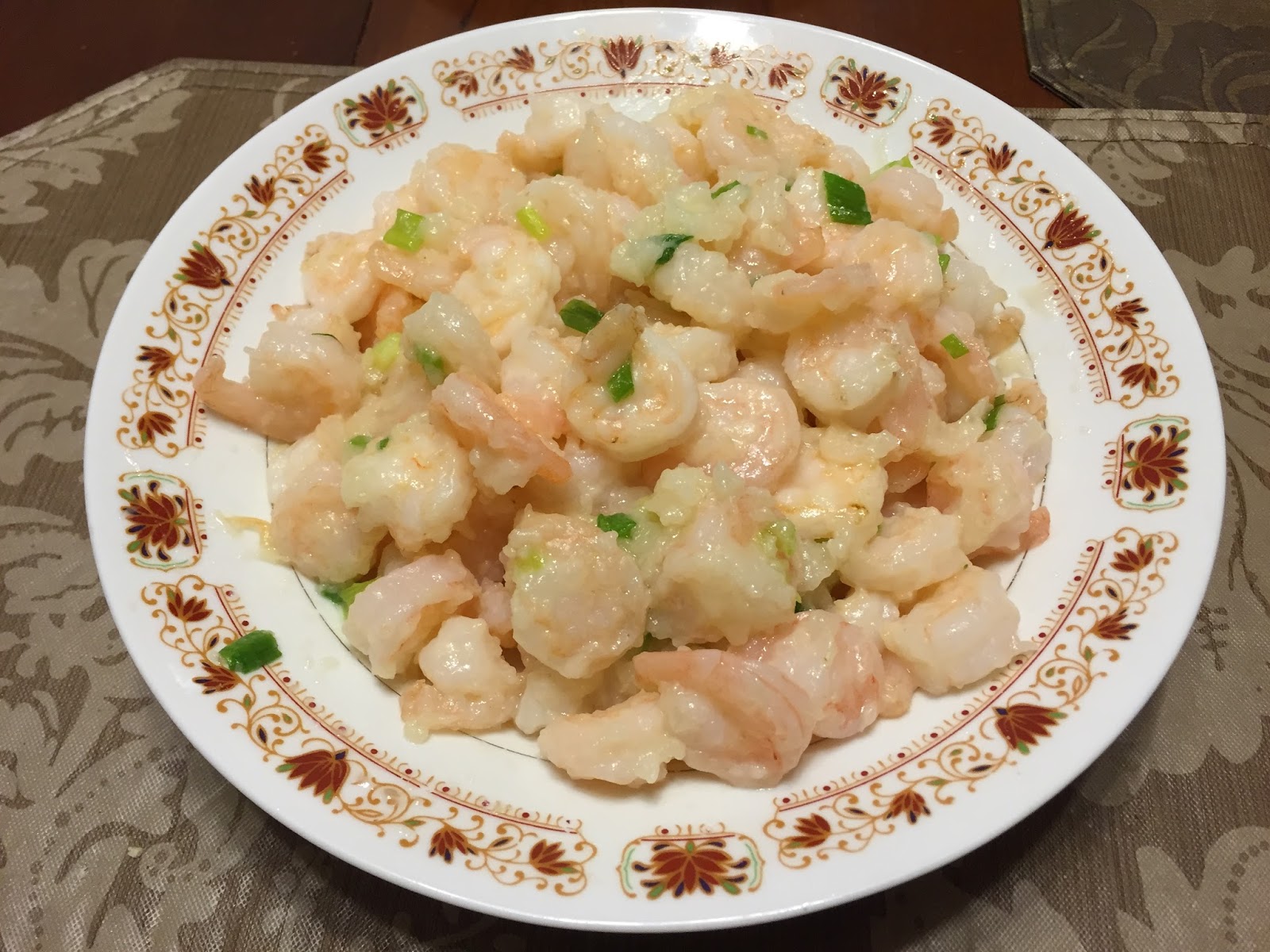 媽媽的拿手菜 Papa's Favorite Recipes Sautéd Crystal Shrimp (水晶蝦仁)
