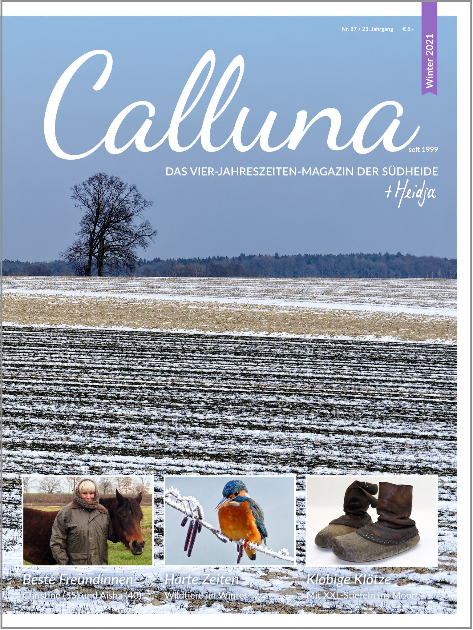 CallunaMagazin Zu Weihnachten ein CallunaAbo verschenken