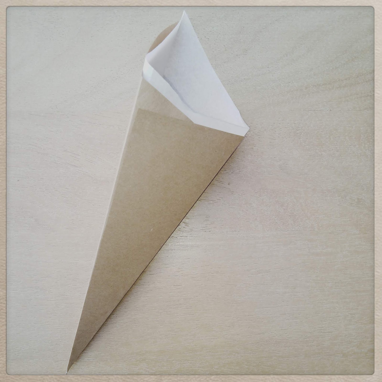 DIY à frites en papier