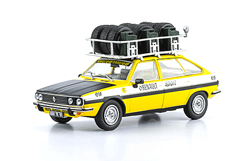 renault 30 TS 1981 1:43 subaru world rally team, vehículos de asistencia de rally
