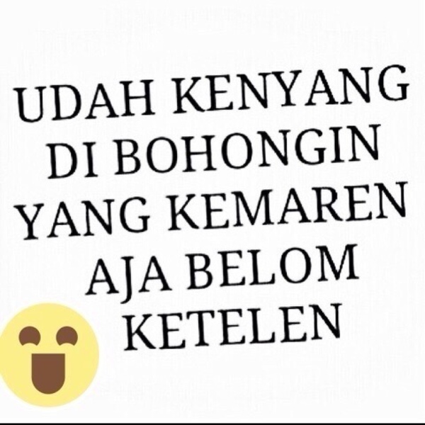 Pantun Kenapa Kamu Bohong