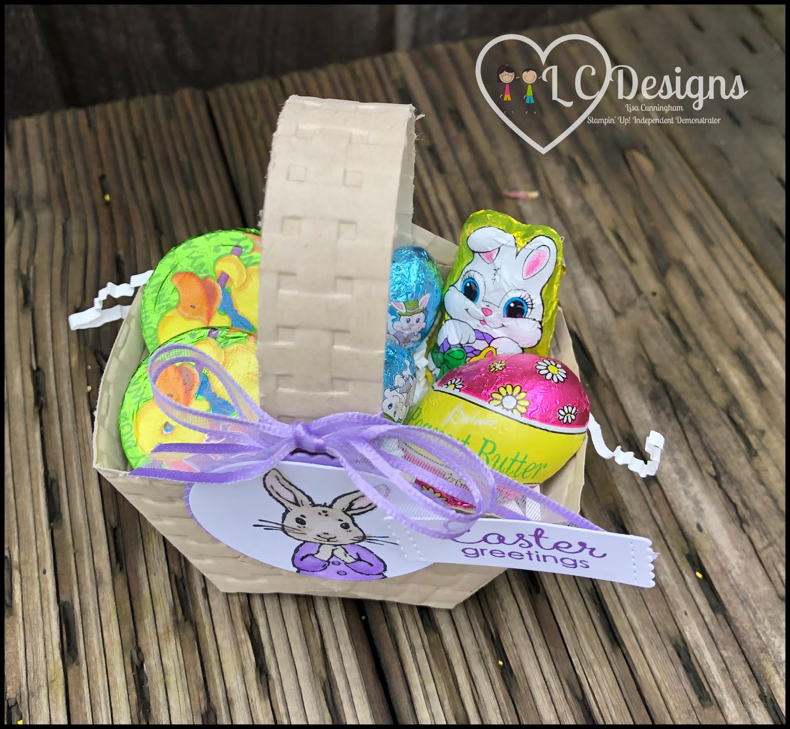LCDesigns Fable Friends Easter Basket