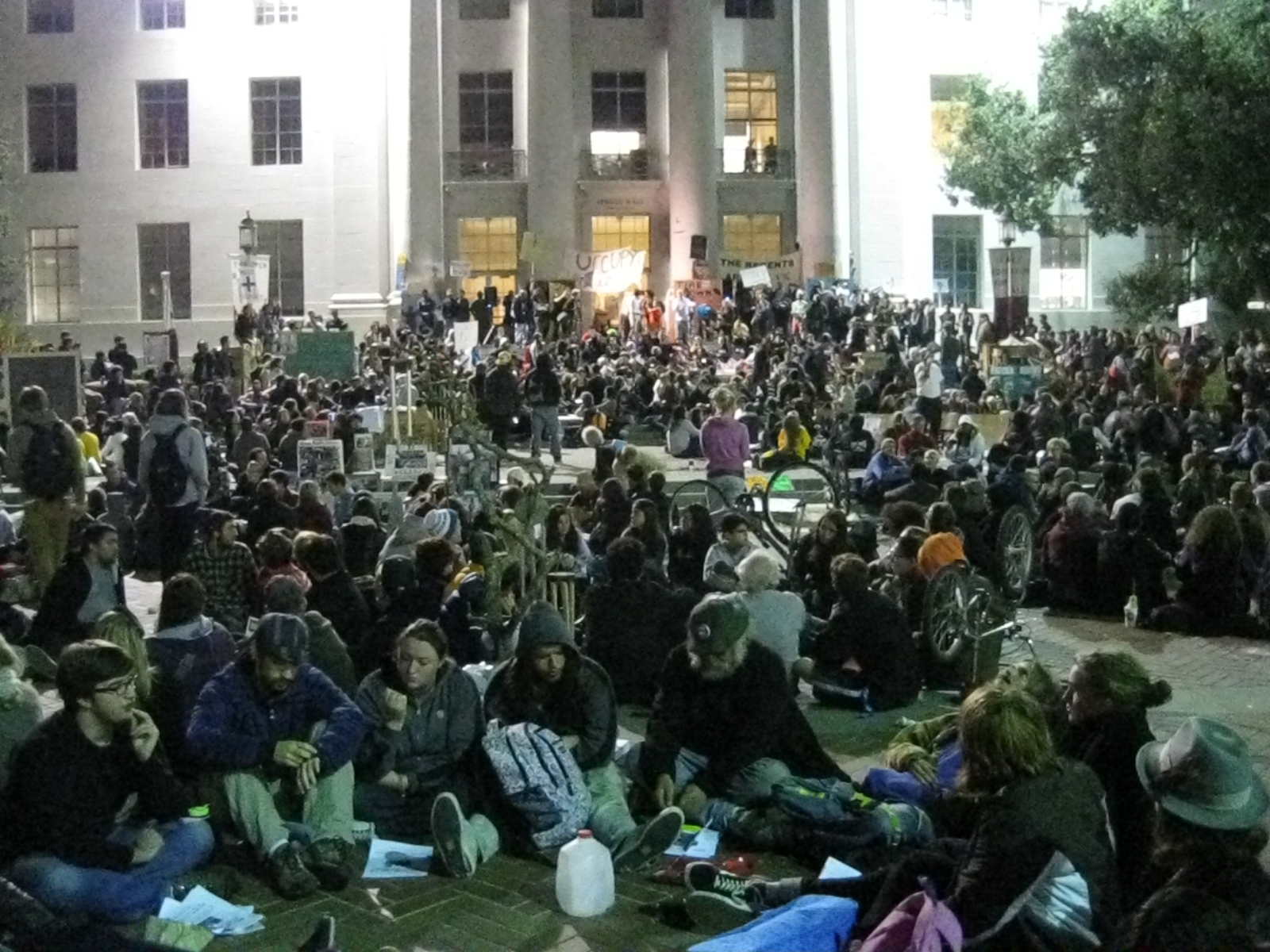 The Panopticon Review Occupy Cal Protest Rally at University of