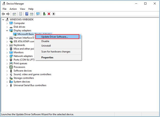 why does it not show display adapter in my driver settings why does it not show display adapter in my driver settings