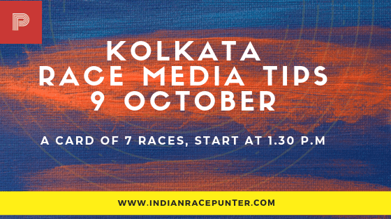 Kolkata Race Media Tips, indiarace,  free indian horse racing tips