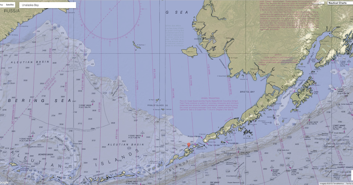 GeoGarage blog NOAA updates Unalaska Bay charts in first mapping since
