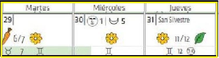 Calendario Biodinámico 2020