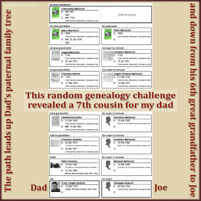 My first reaction to this genealogy challenge was, "so what?" But it quickly got interesting.
