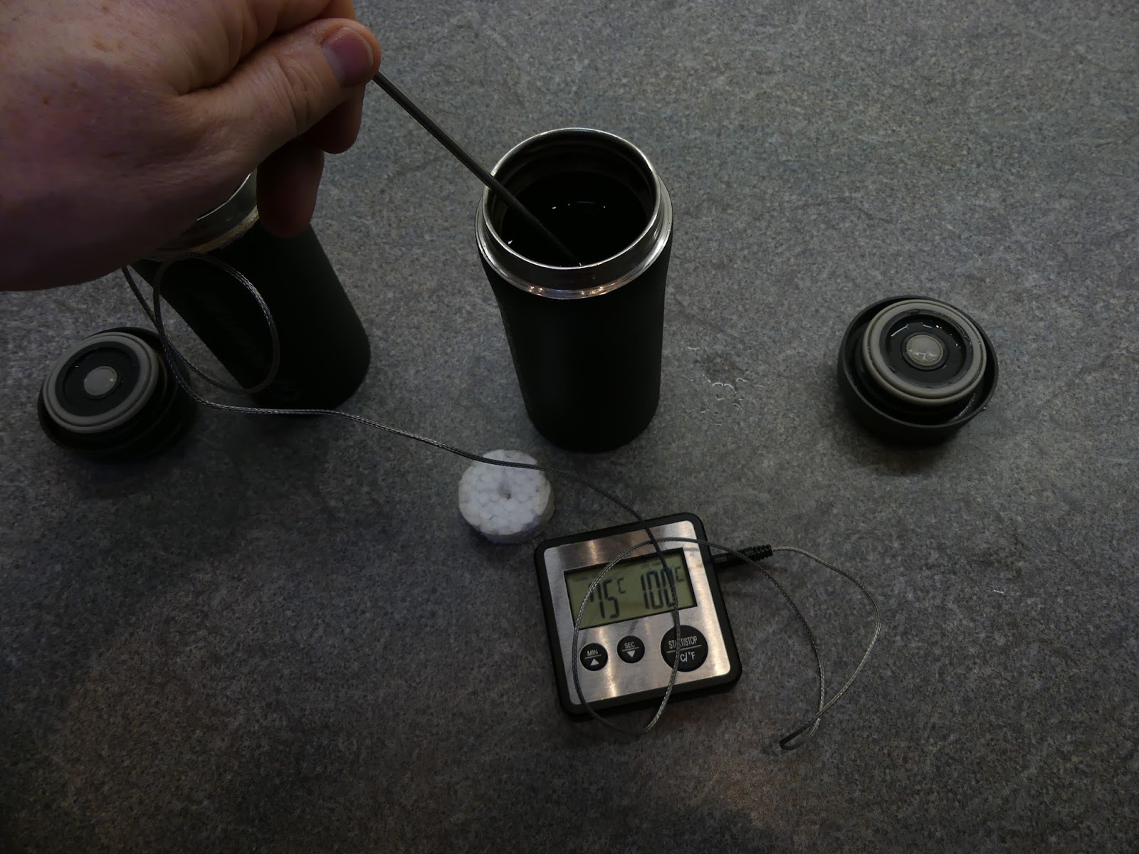 The Outdoor Traditionalist Lifeventure thermal mug experiment/ review