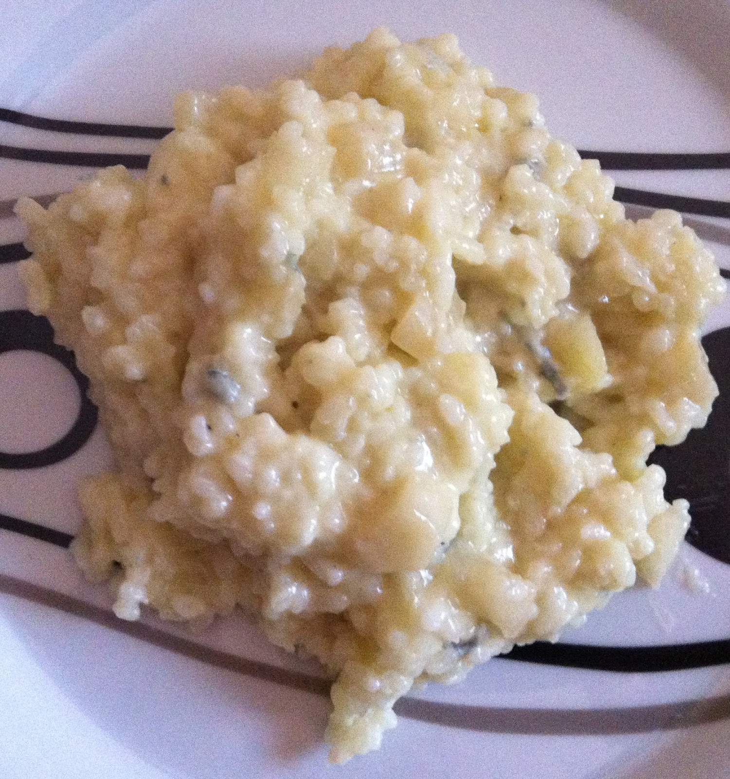 EL FOGÓN DE SANDRA RISOTTO CON PERA E