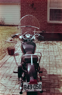 Royal Enfield Indian Chief motorcycle photographed in 1962.