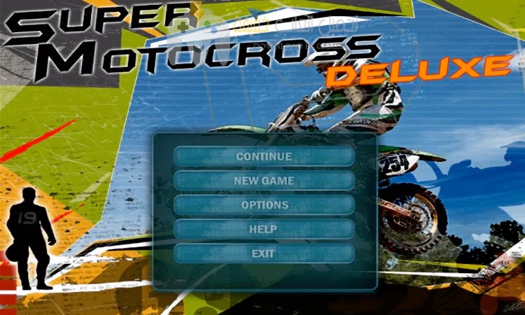 تحميل لعبة الدراجات النارية Super Motocross Deluxe للكمبيوتر