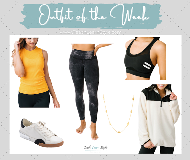 Outfit of the Week with Zyia Active February 15, 2021 Teach Learn Style