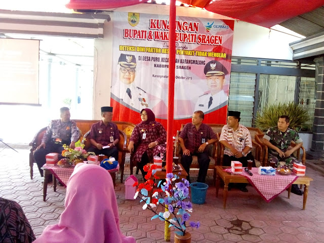 Deteksi Dini Faktor Resiko Penyakit Tidak Menular Desa Puro