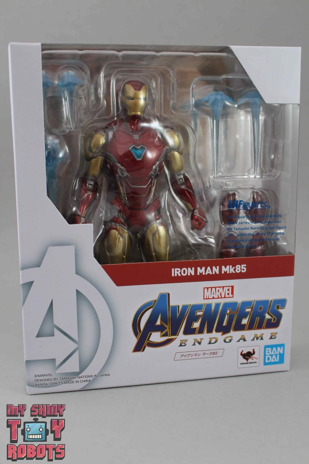 My Shiny Toy Robots: Toybox REVIEW: S.H. Figuarts Iron Man Mk
