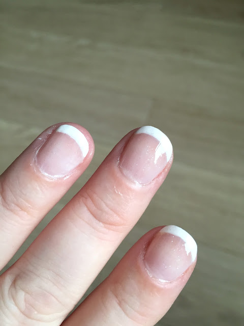 An Easy DIY French Manicure 