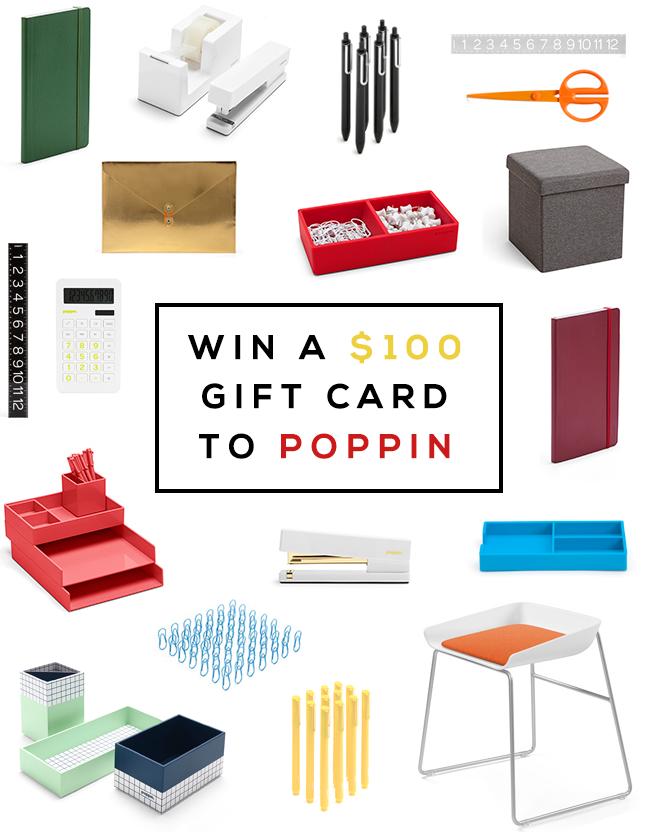 GIVEAWAY: Win a $100 Gift Card to Poppin from Bubby and Bean!