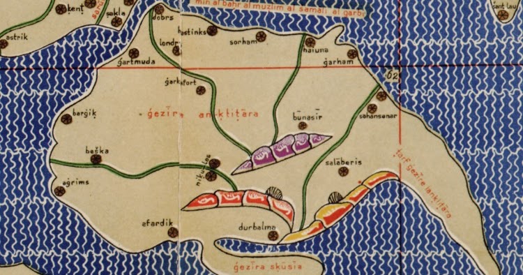 Al Idrisi World Map Caitlin Green: Al-Idrisi's Twelfth-Century Map And Description Of Eastern  England