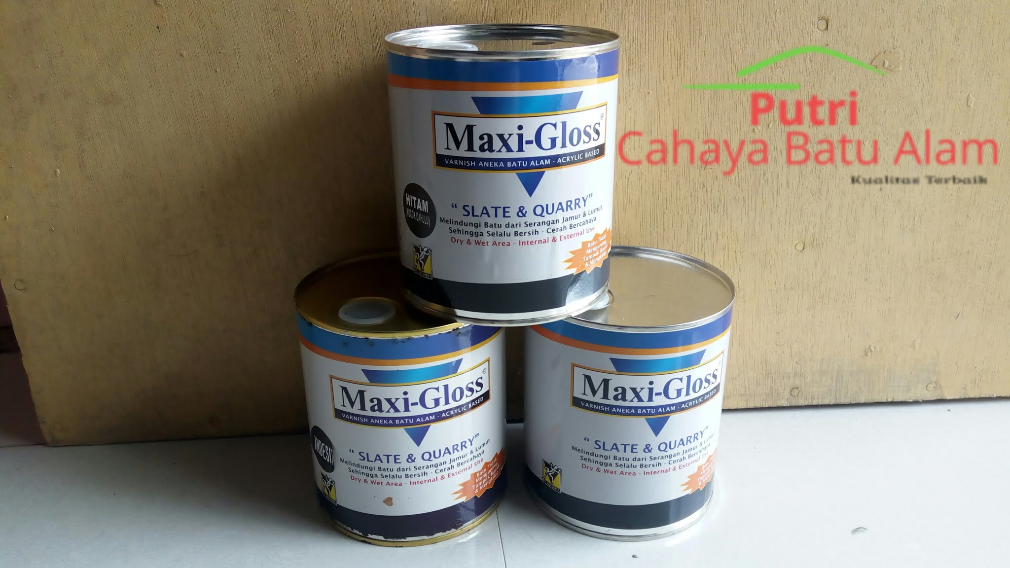 Daftar Harga Coating Pernis Batu Alam Maxi Gloss Dry Wet Area Internal External Use Terlengkap Agustus 2020 Putri Cahaya Batu Alam