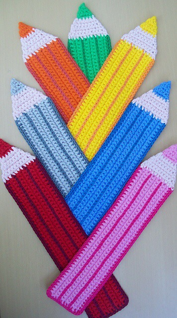 Örgüden Kitap Ayraçları