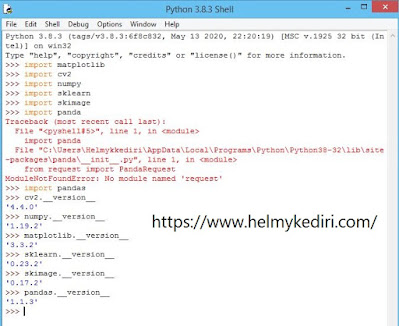 Cara Install Numpy, Matplotlib Menggunakan PIP Diwindows - Blog Orang IT