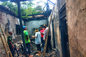  Rumah Milik Warga  Kampung Parungsinga Terbakar, Diduga Konsletin Arus Listrik 